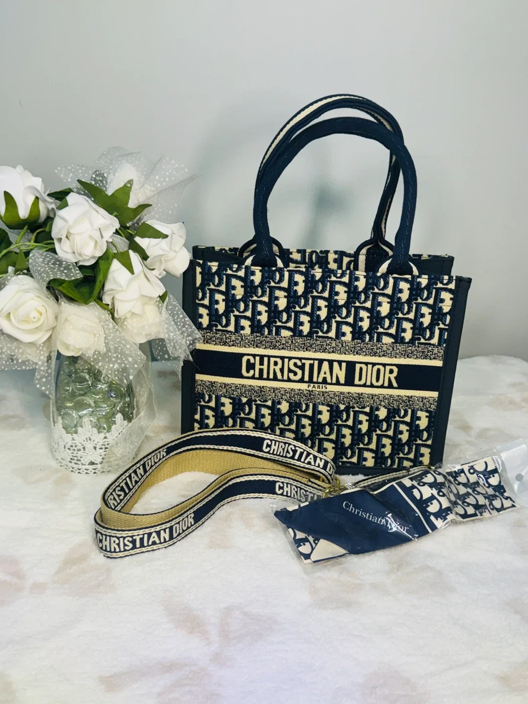 Christian Dior Book Tote Bag