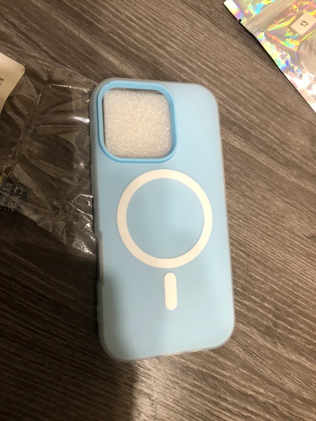 New SAMWSK Magnetic Stand iPhone 16 Pro Case image indicator(5)