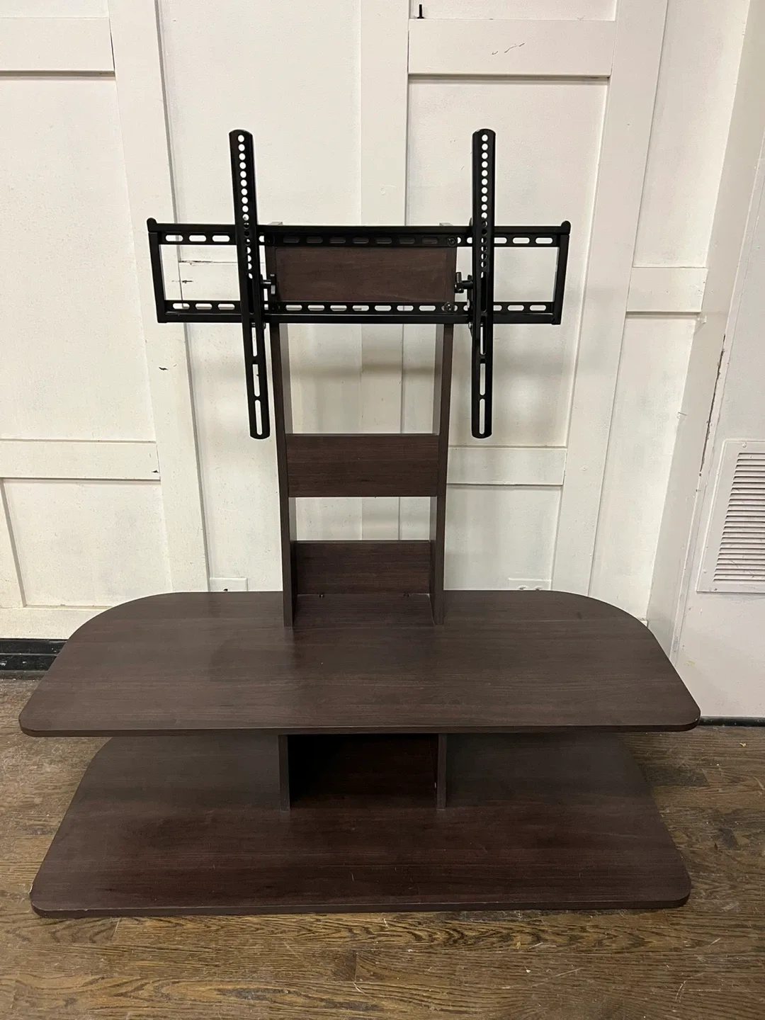 Brown TV Stand with Mount