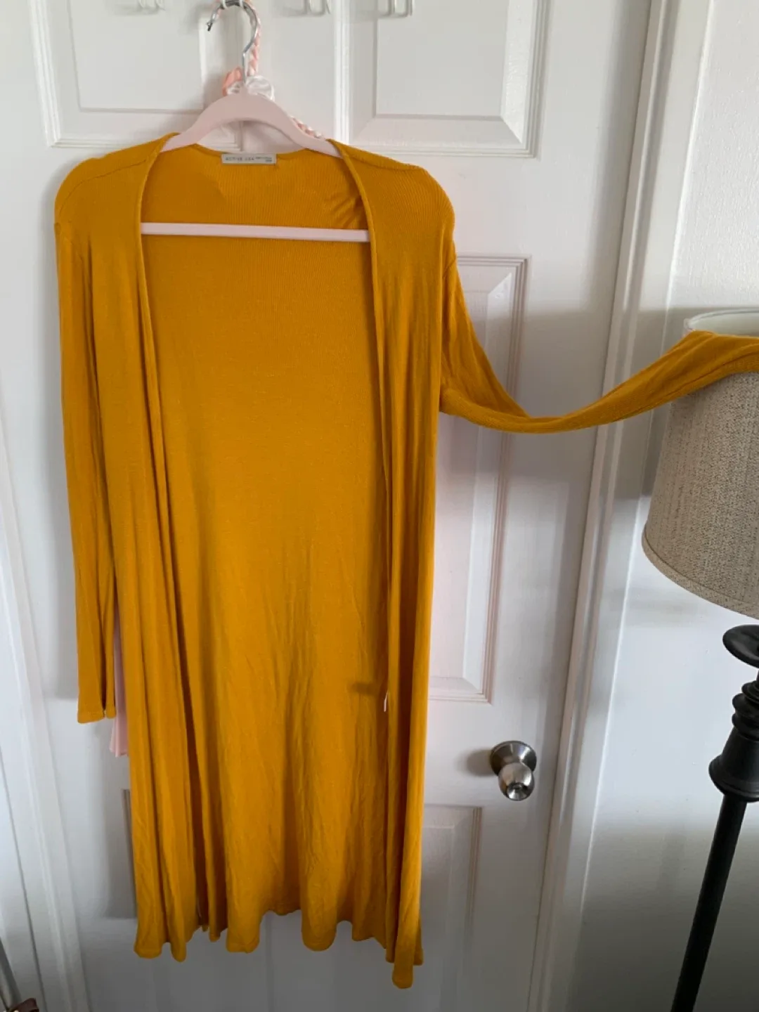 Mustard Yellow Cardigan - Size L