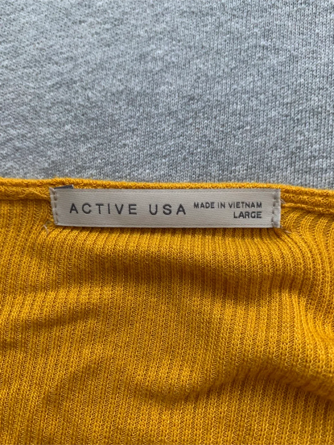 Mustard Yellow Cardigan - Size L image indicator(2)