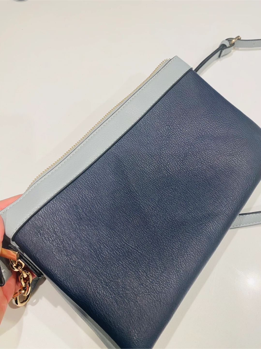 Dune London Navy & Grey Crossbody Bag - photo 3