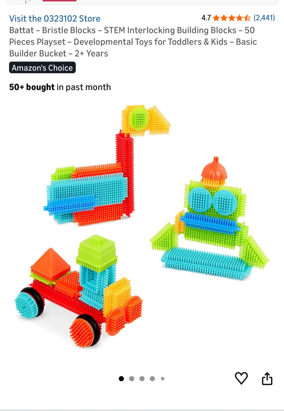 Battat Bristle Blocks - photo 2