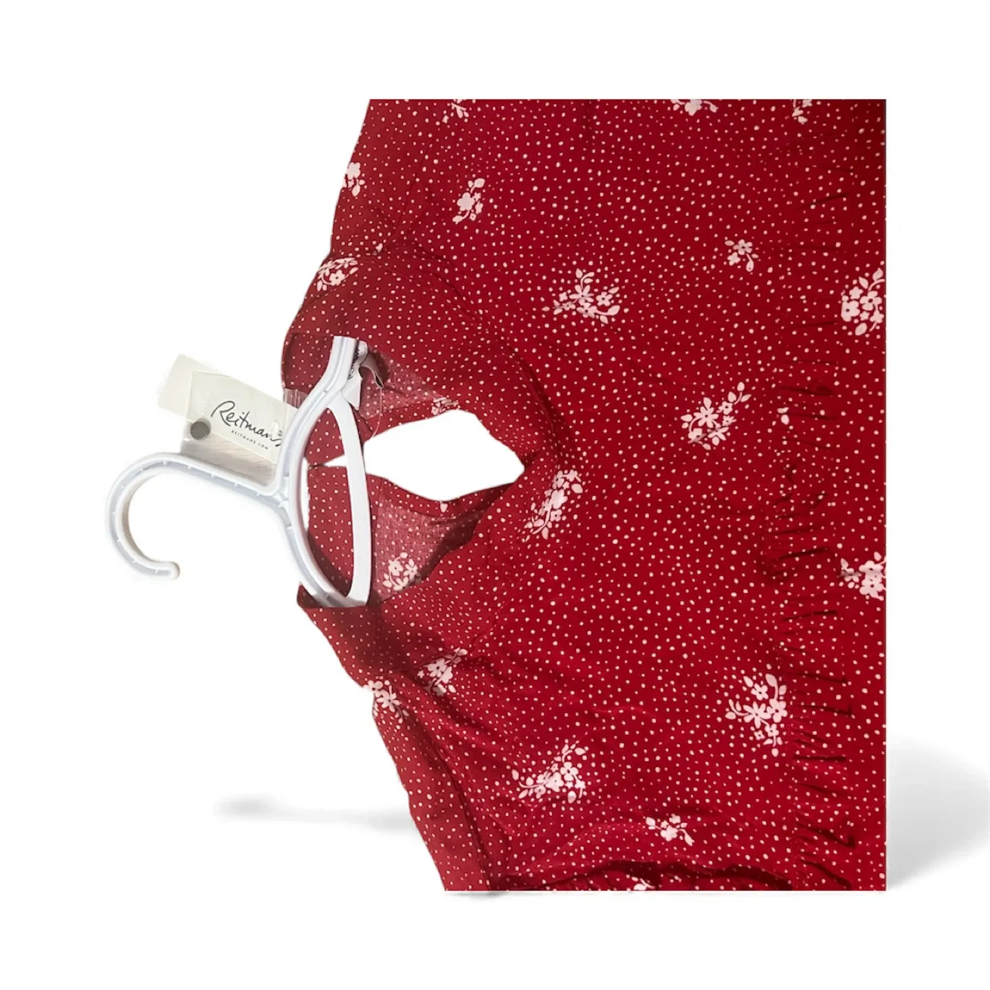 Reitmans Red Floral Blouse - Size XL image indicator(4)