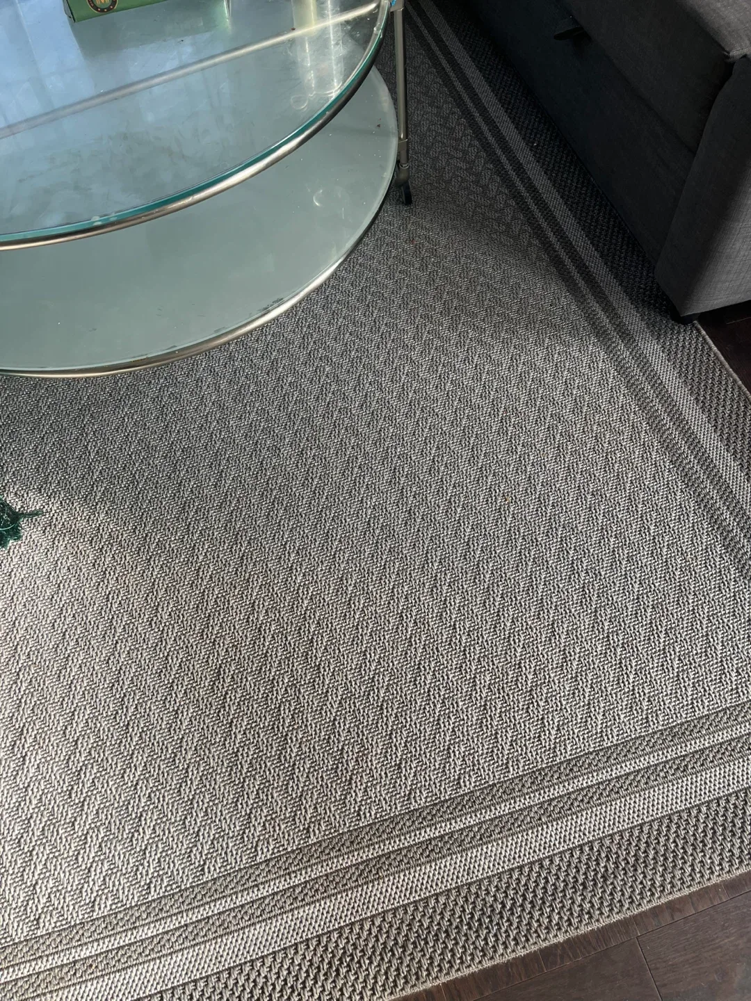 Neutral Patterned Area Rug 8x10 feet.