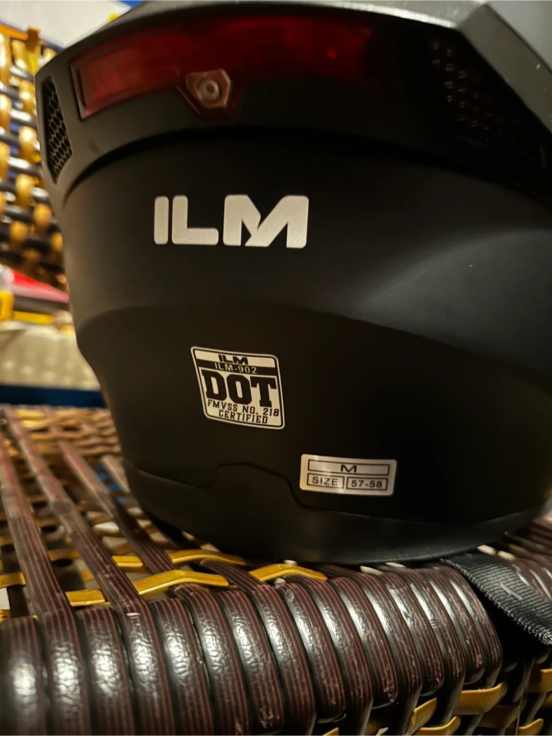 ILM Helmet With Rear Light Size Medium - photo 3