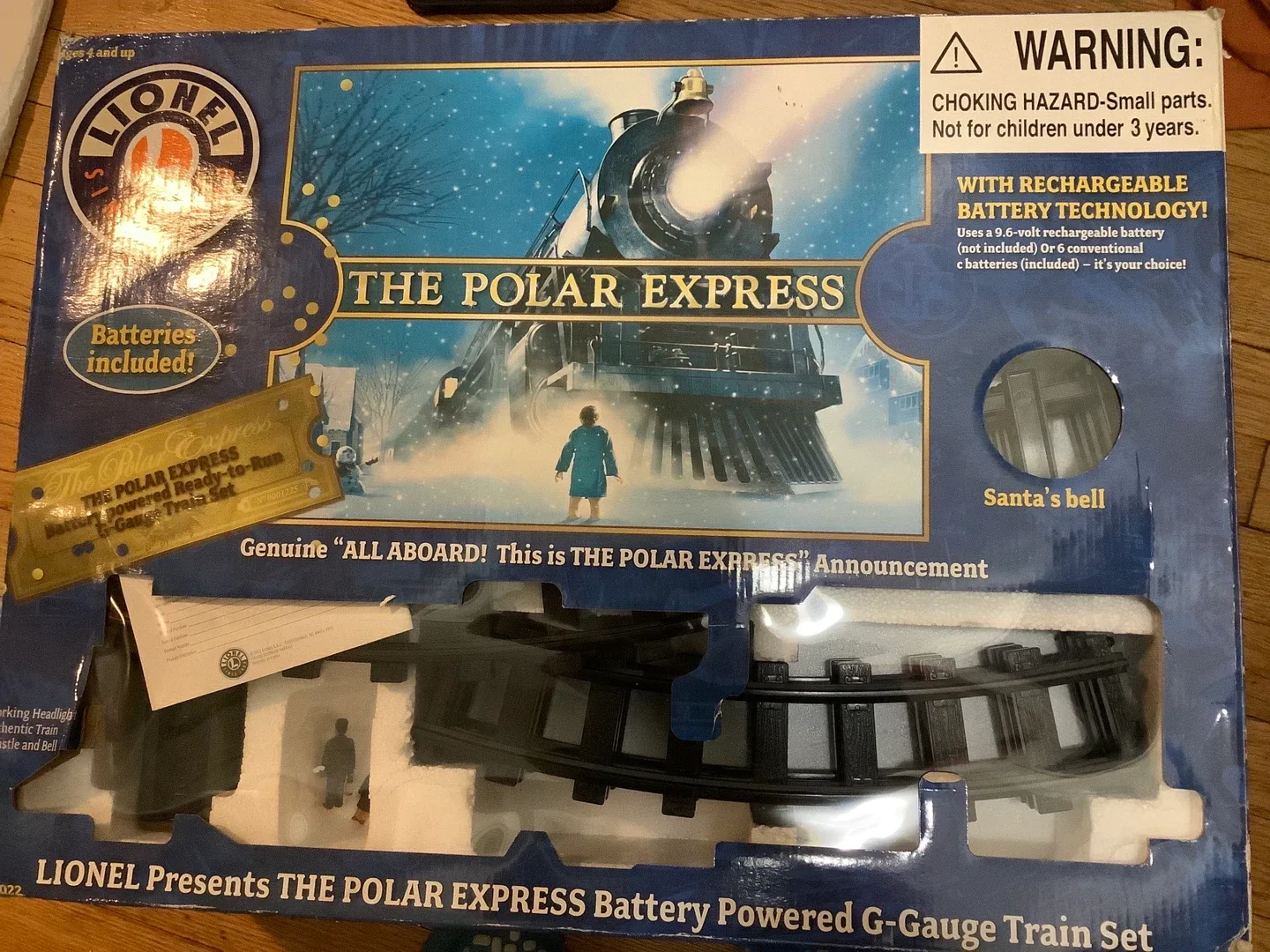 Lionel Polar Express G-Gauge Train Set