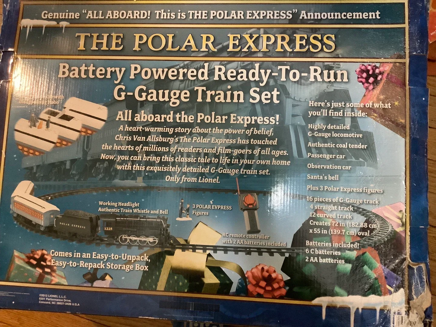 Lionel Polar Express G-Gauge Train Set image indicator(4)