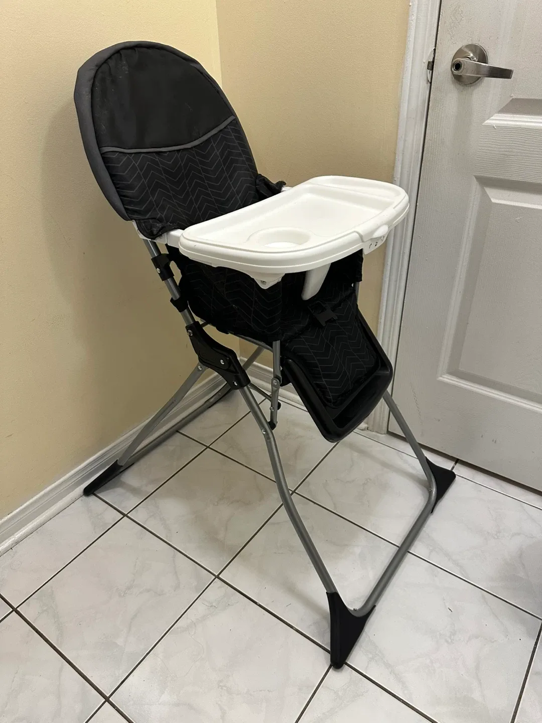 Cosco Folding High Chair - Black