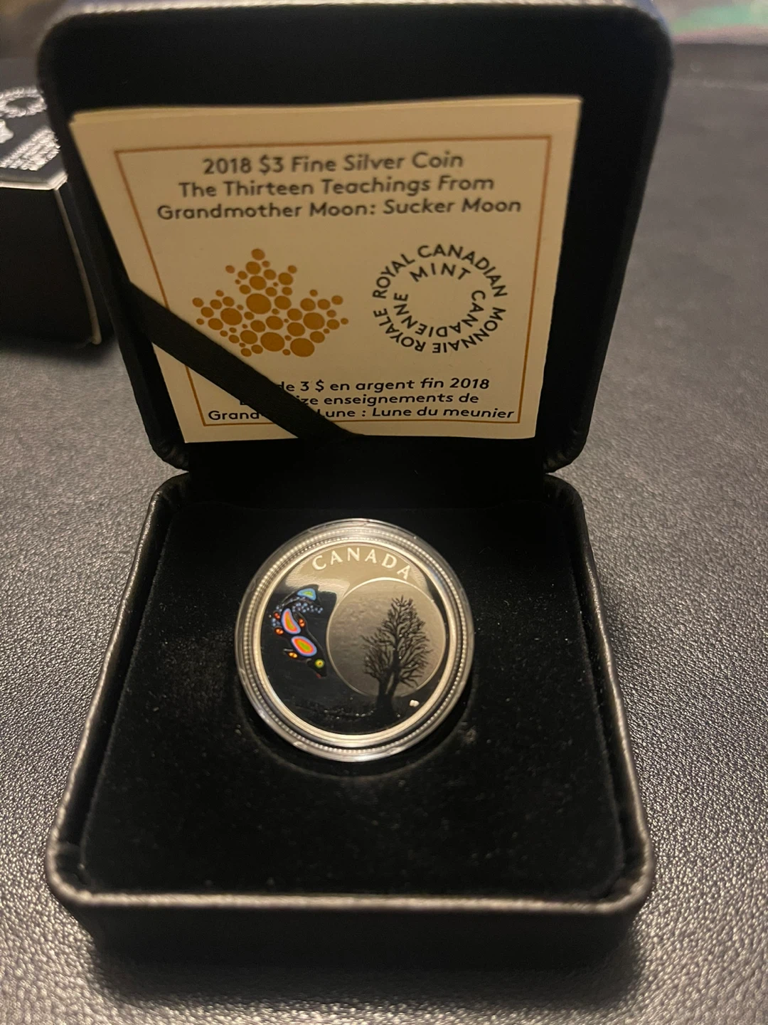 2018 $3 Fine Silver Coin (Sucker Moon) - photo 3