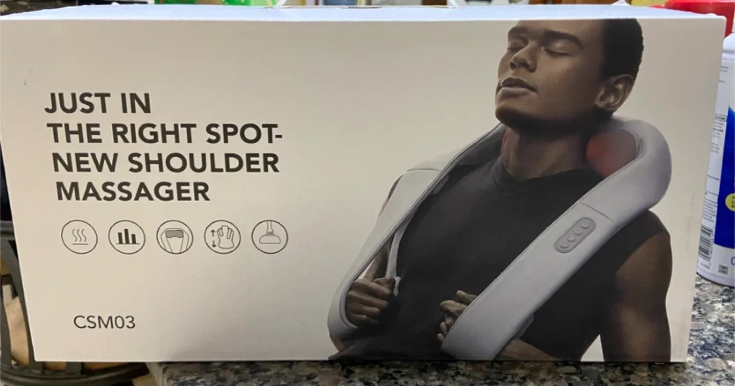 New Shoulder Massager - Just In The Right Spot