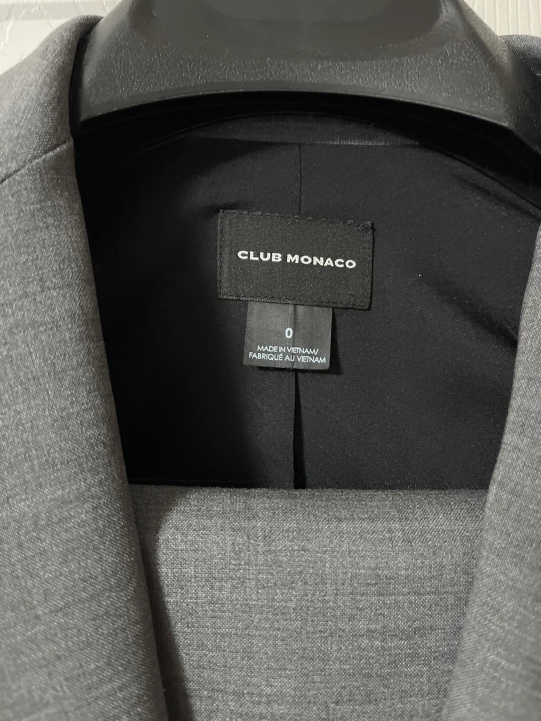 Club Monaco Grey Women's Suit (Wool )- Size 0 - photo 3