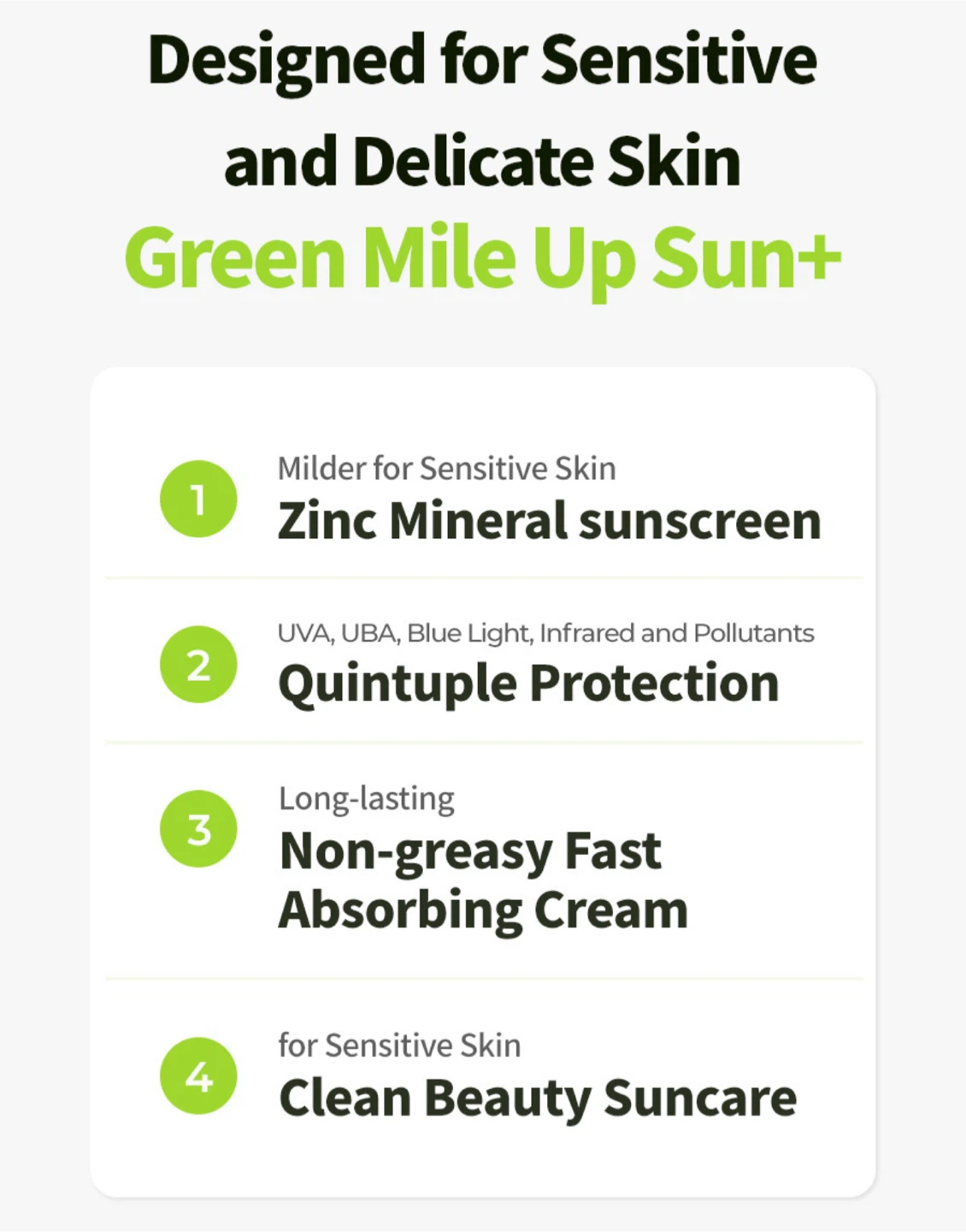 Dr.G Green Mild Up Sun+ SPF50+ 50mL*2 (Total 100mL) - photo 4