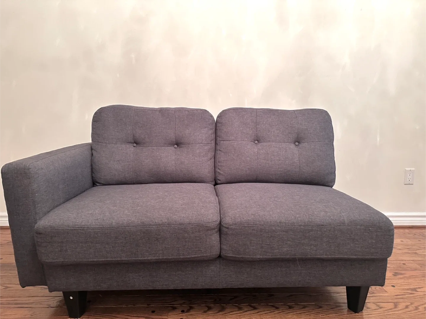 Modern Gray Sectional Sofa