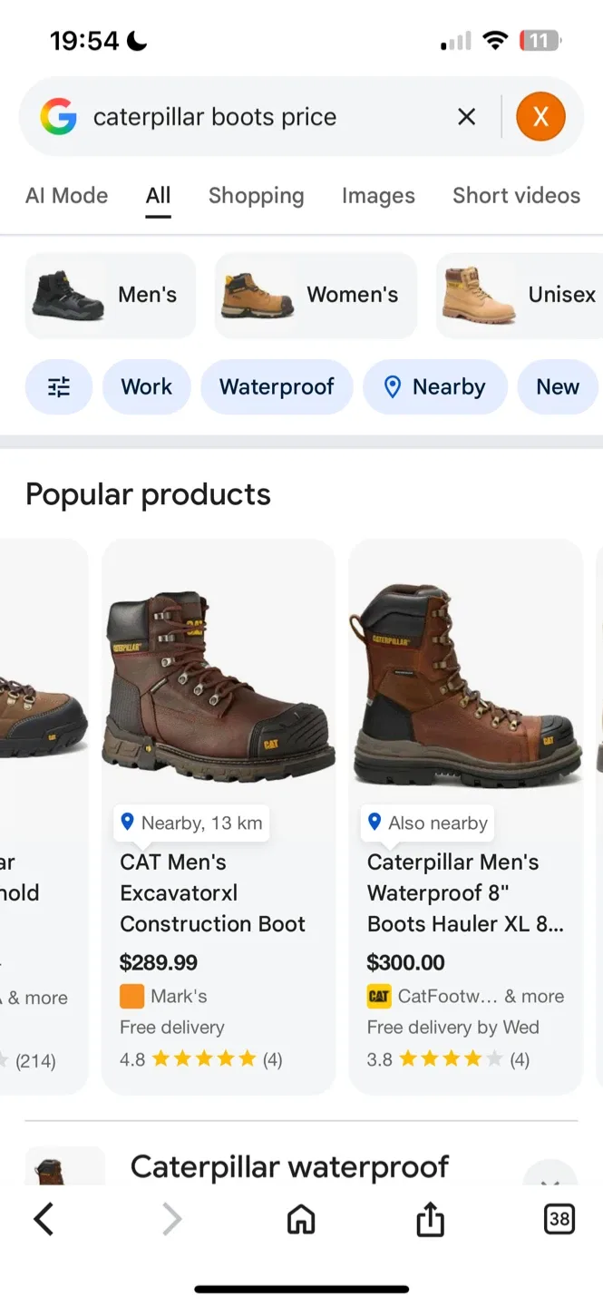 🤡retailed $300🤡Caterpillar Black Winter Boots image indicator(5)