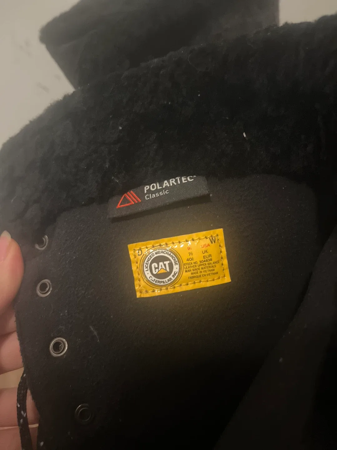 🤡retailed $300🤡Caterpillar Black Winter Boots image indicator(3)