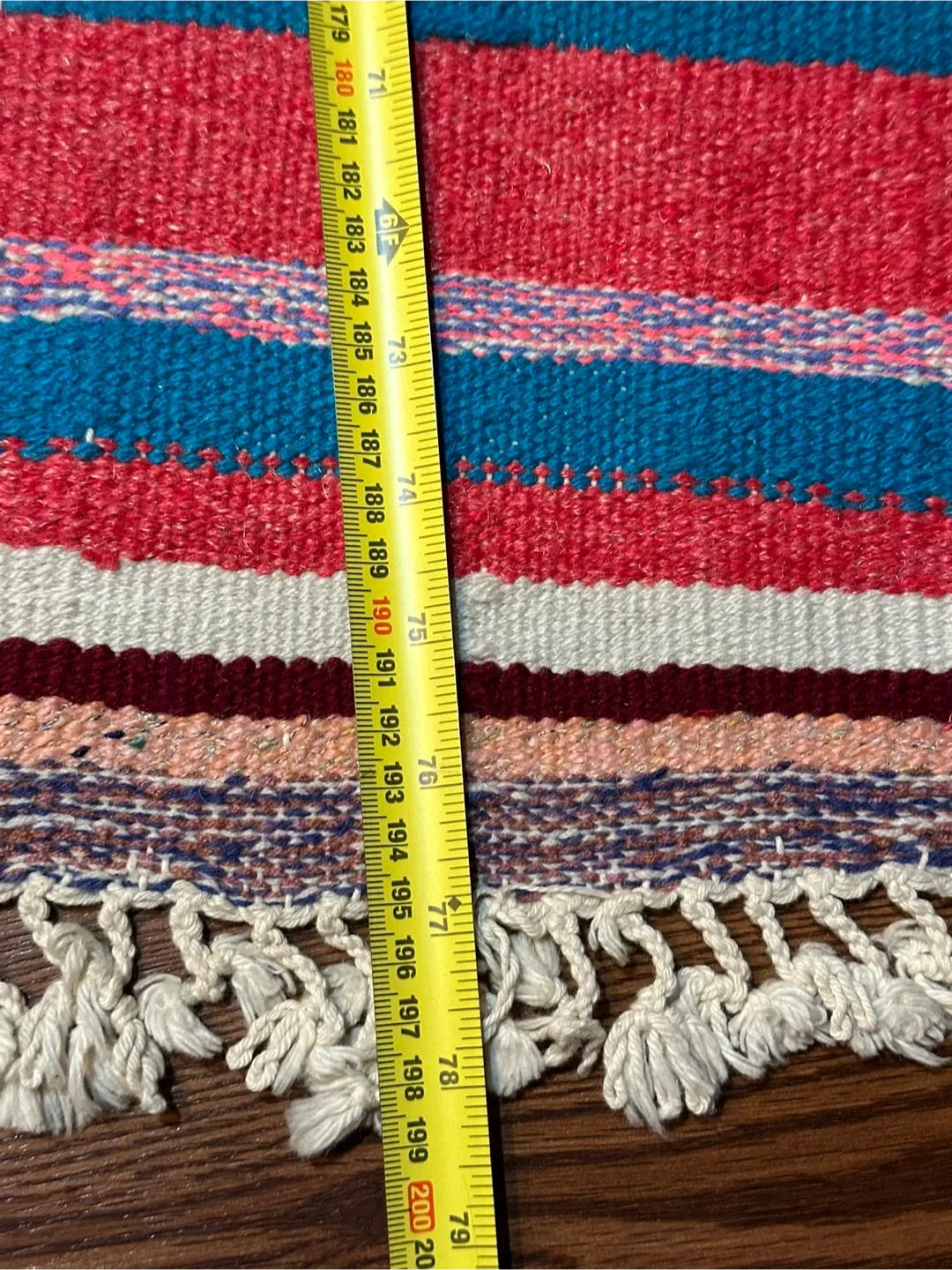 Colorful Striped Area Rug - 71" x 47" image indicator(5)