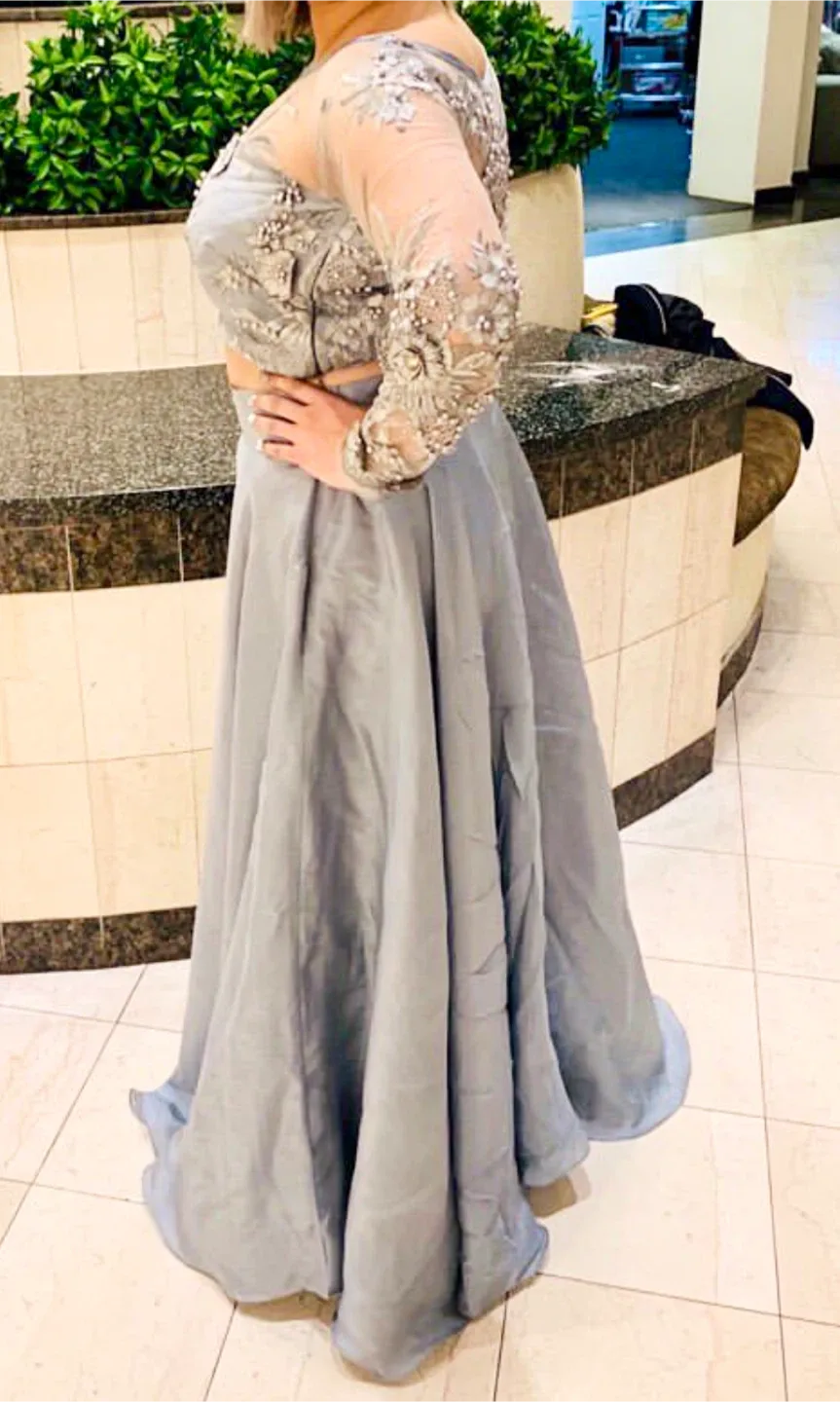 Long Sleeve Lehenga image indicator(2)