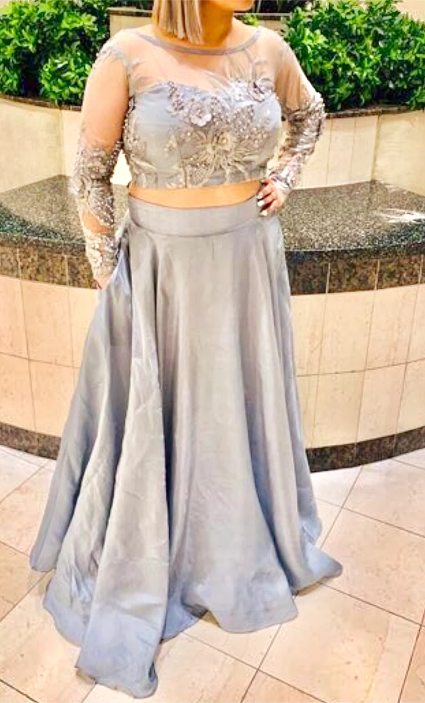 Long Sleeve Lehenga