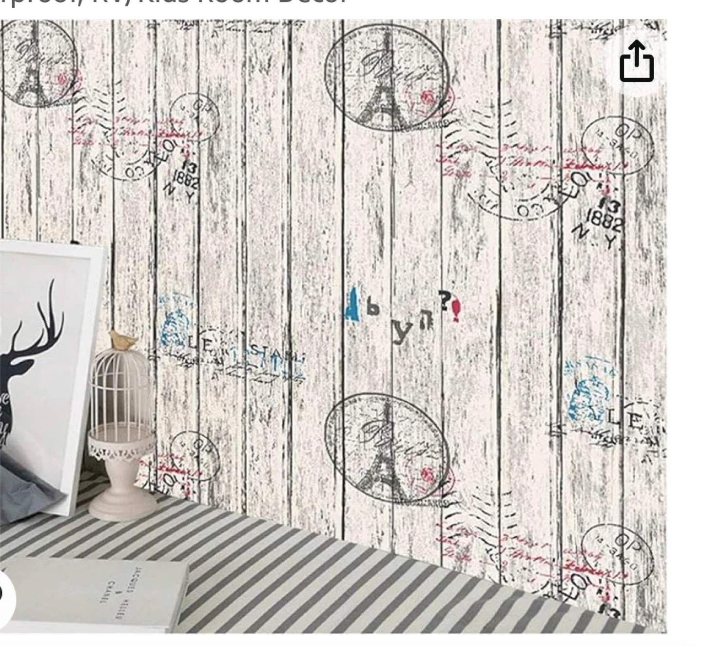 Paris tower , Vintage design wallpaper - photo 2