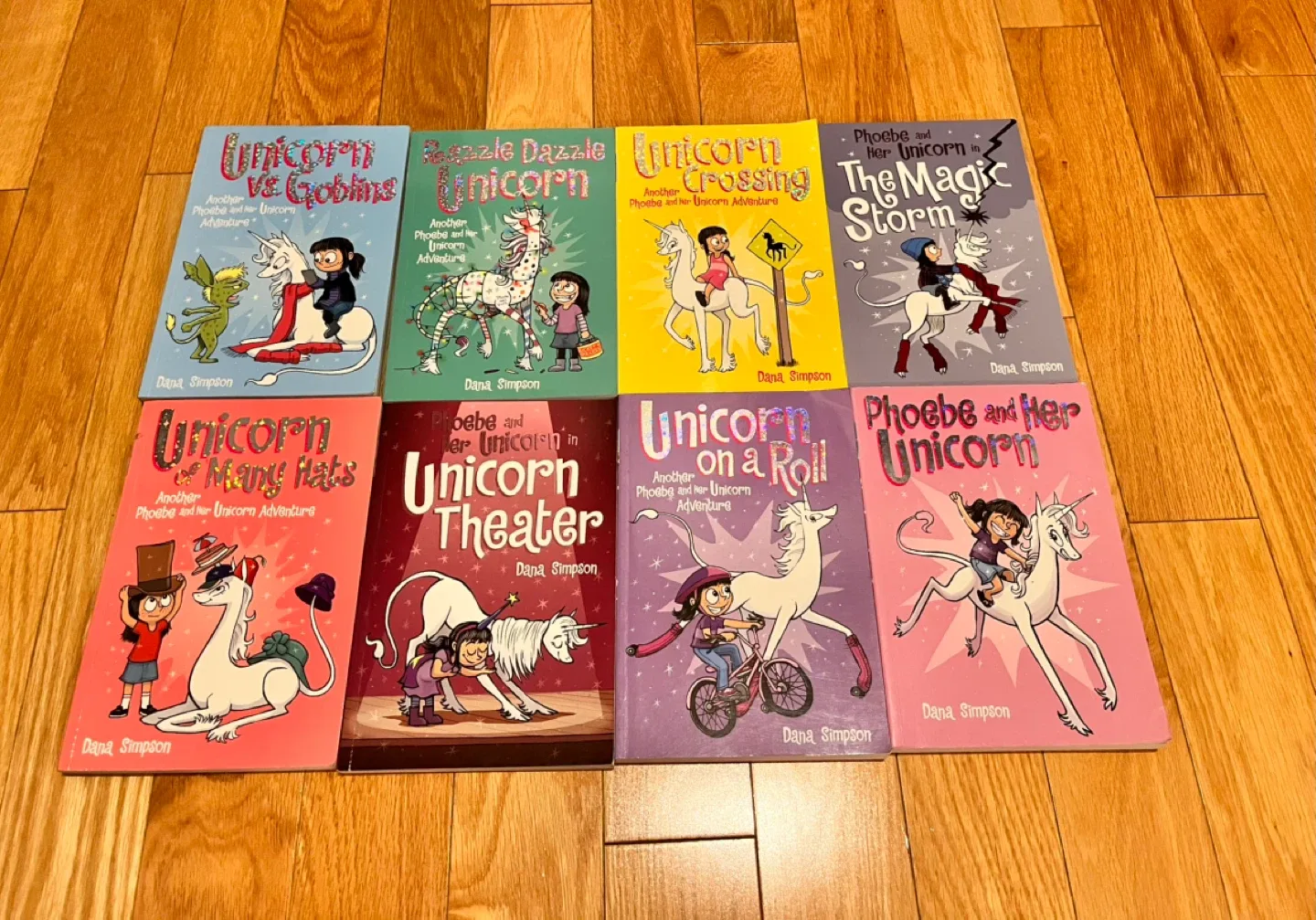 Phoebe and Her Unicorn Book Series by Dana Simpson