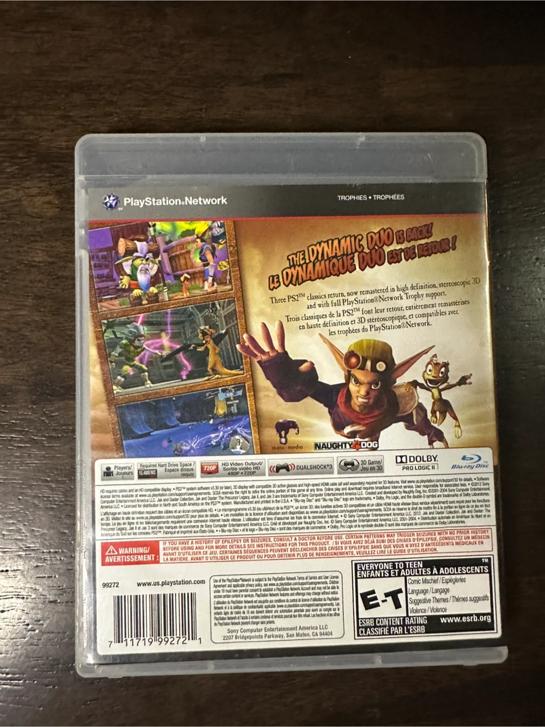 Jak and Daxter Collection - PS3 Game - photo 2