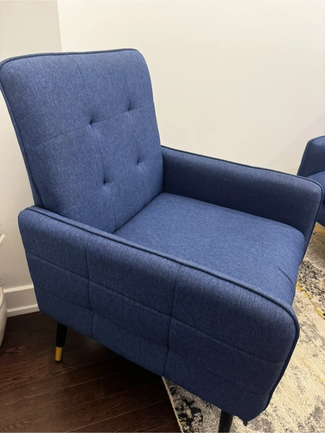 Blue Accent Chair