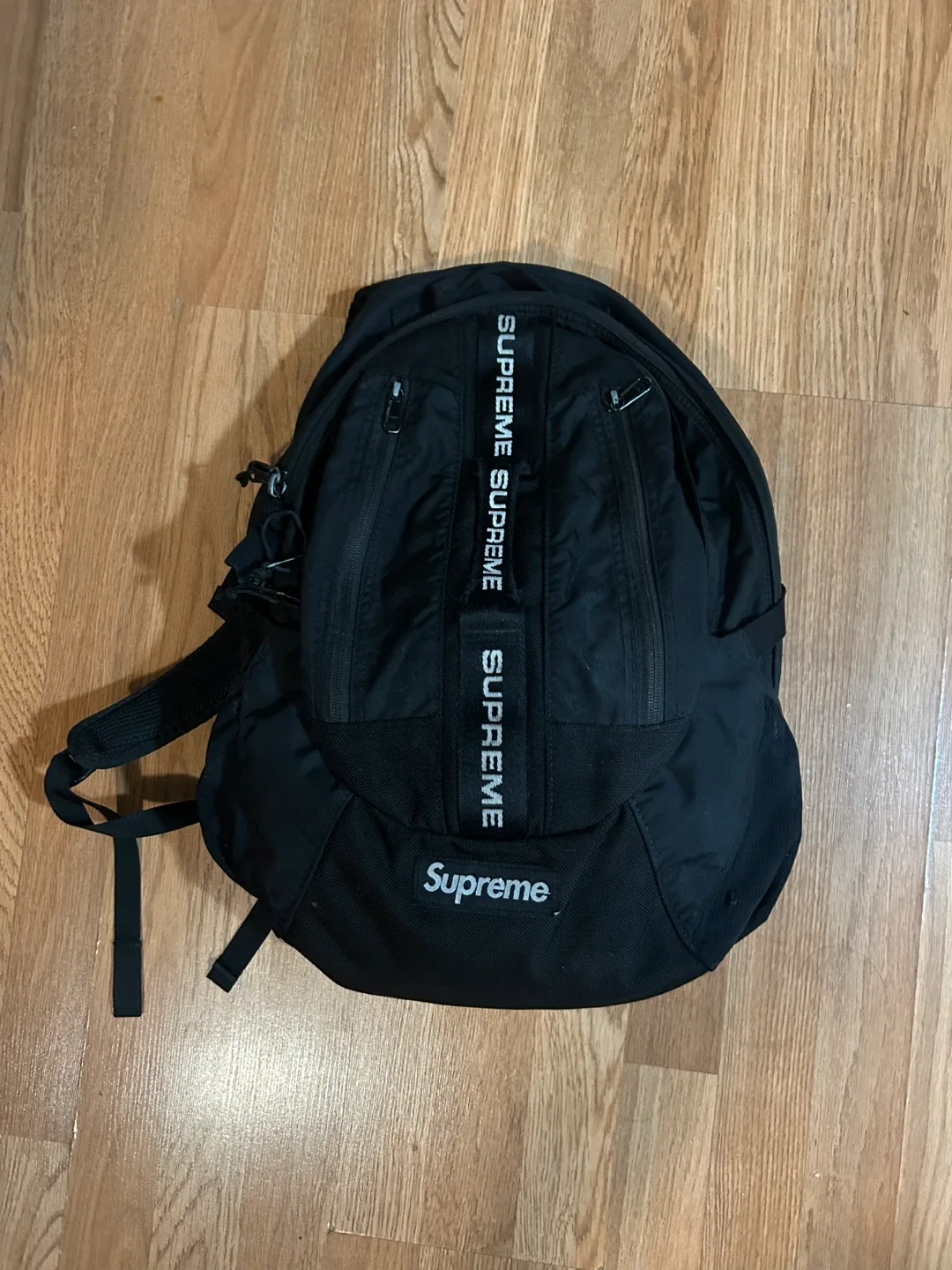 Supreme Black Backpack