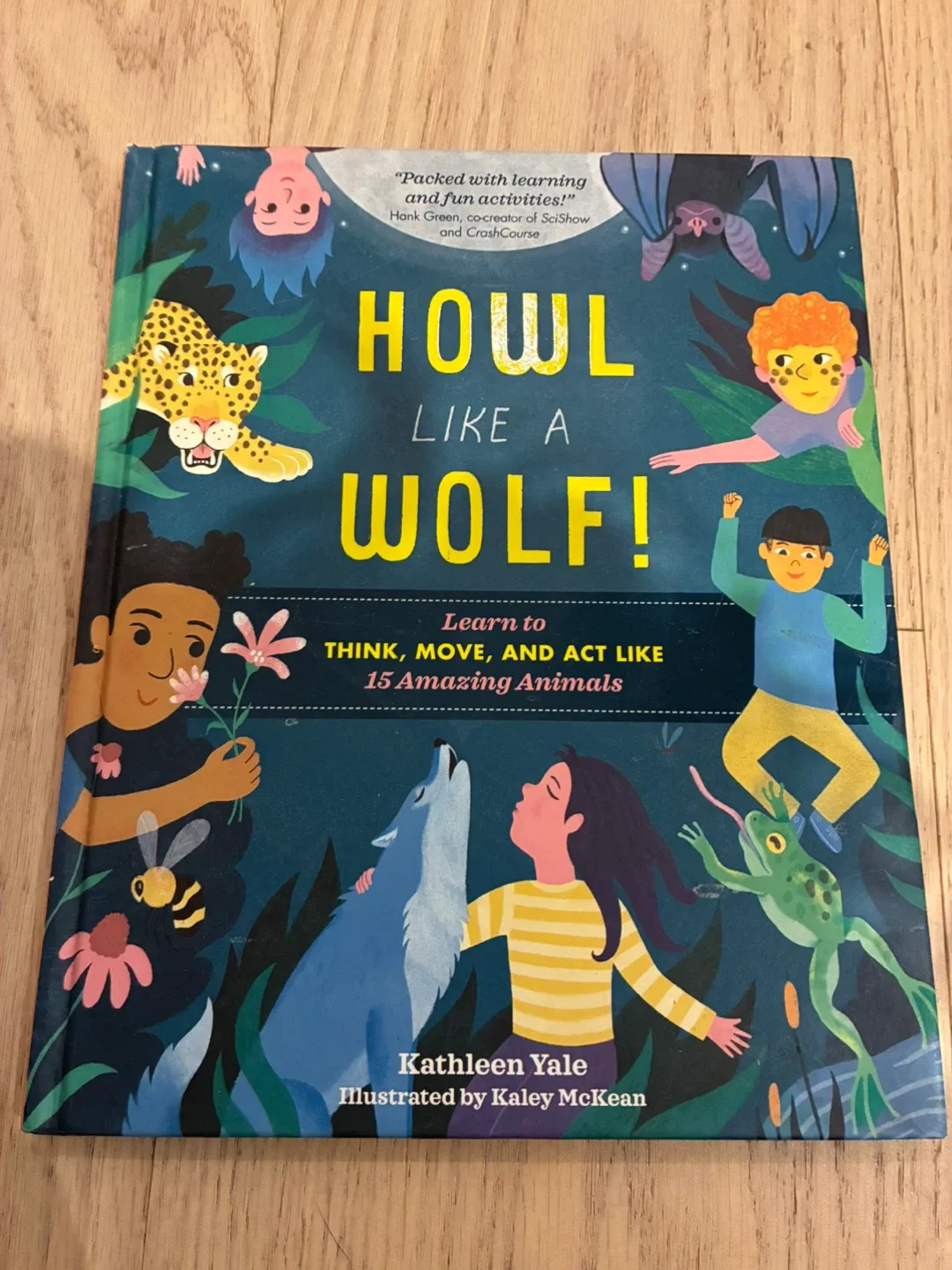 Howl Like a Wolf! Book - Hardcover Giftable Animal Book