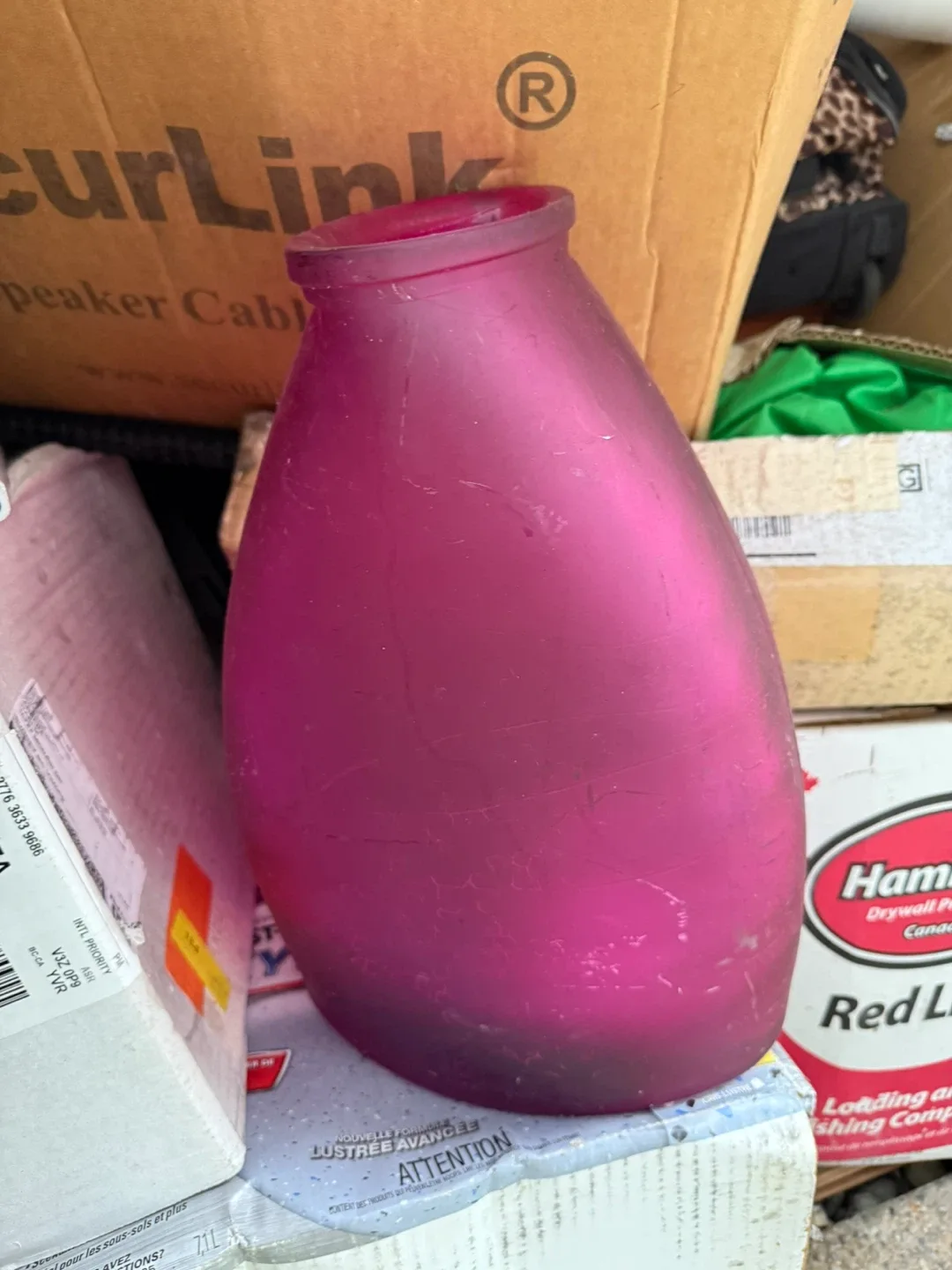 Pink Decorative Vase