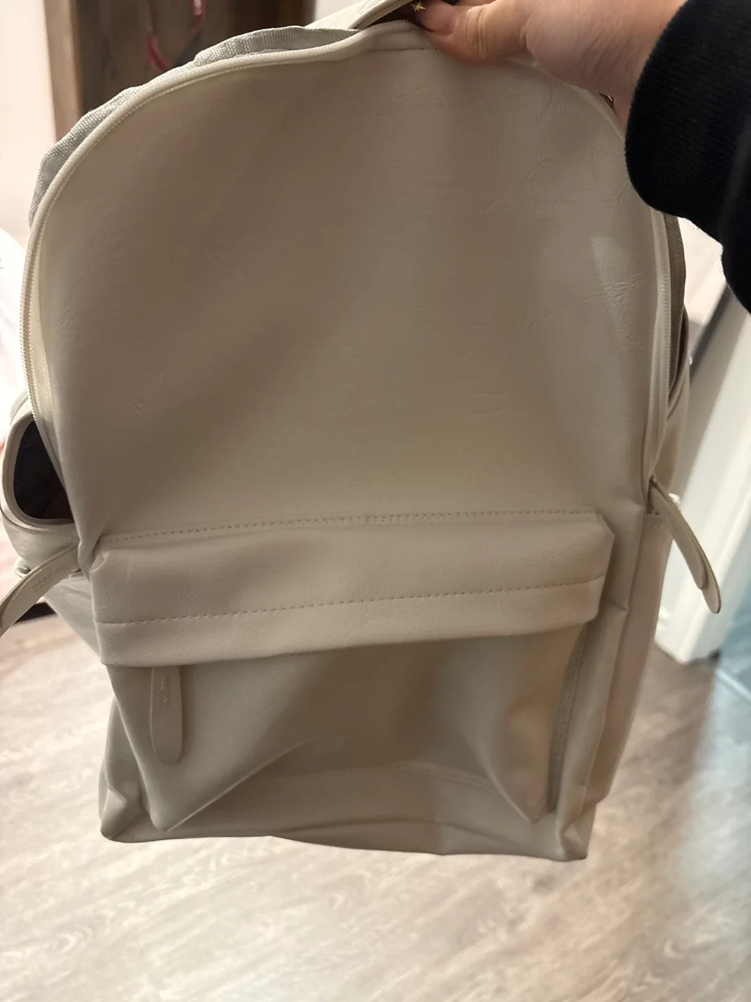White Backpack