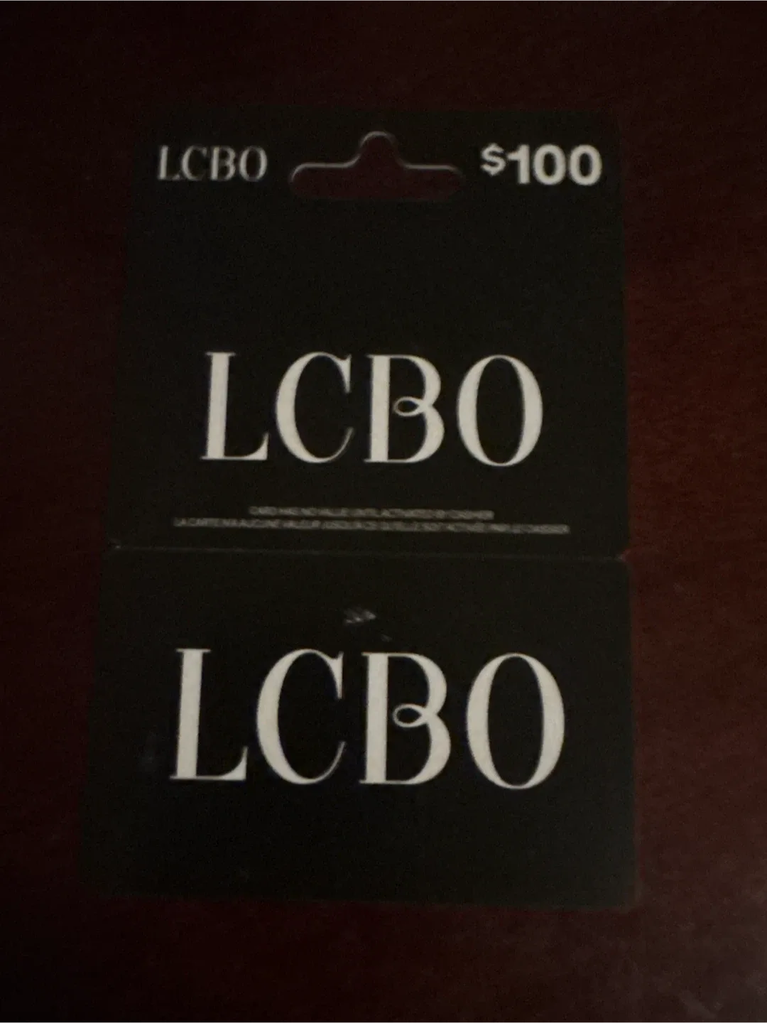 LCBO $100 Giftcard