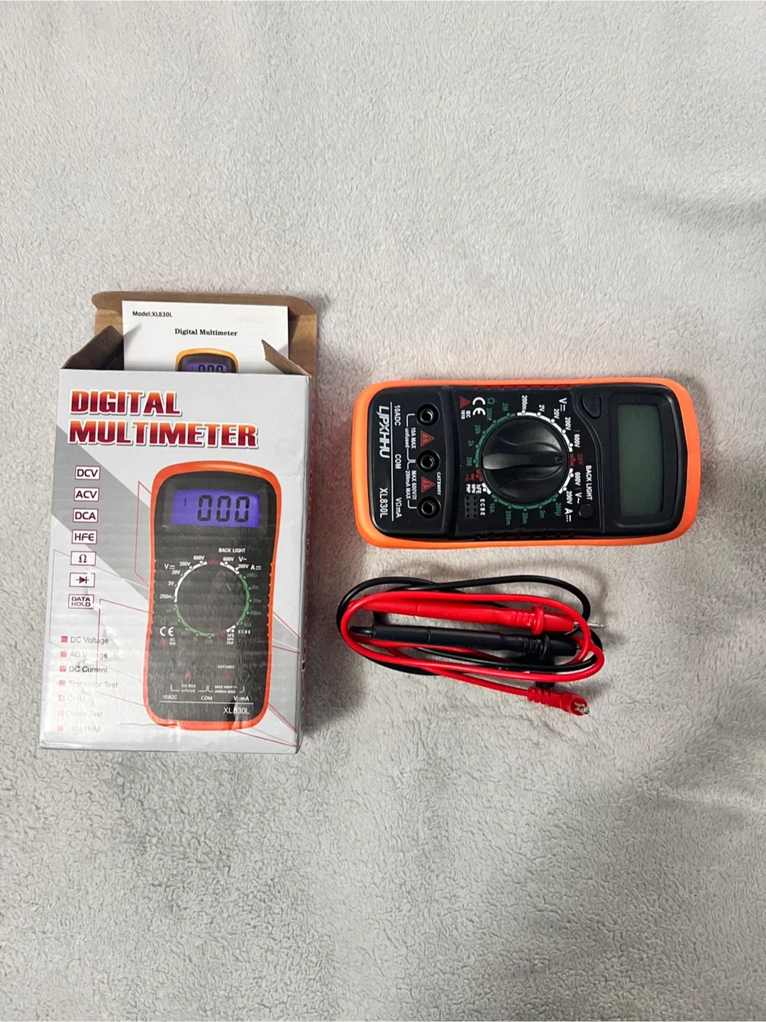 LIPXHHU XL830L Digital Multimeter - Like New! image indicator(2)