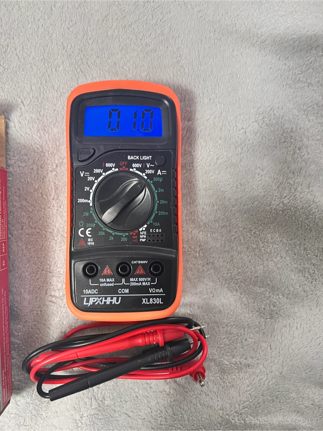 LIPXHHU XL830L Digital Multimeter - Like New! - photo 3