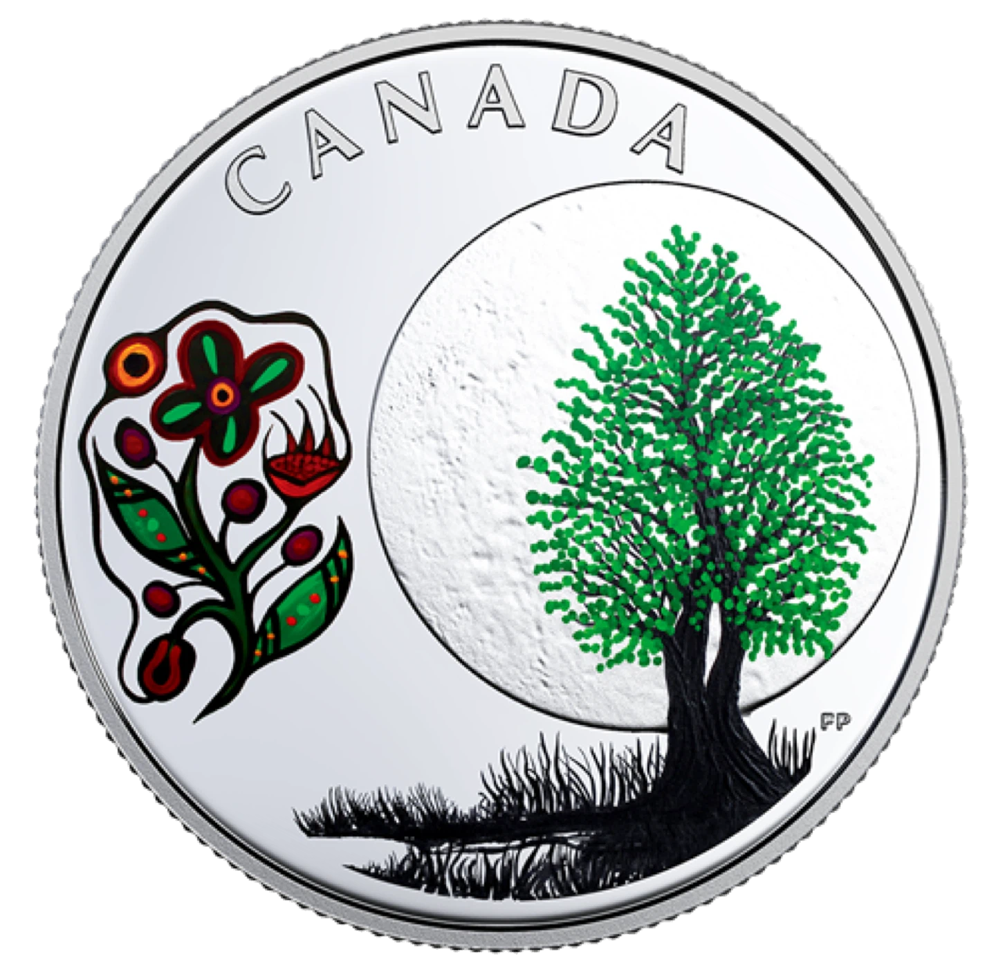2018 $3 Fine Silver Coin - Grandmother Moon