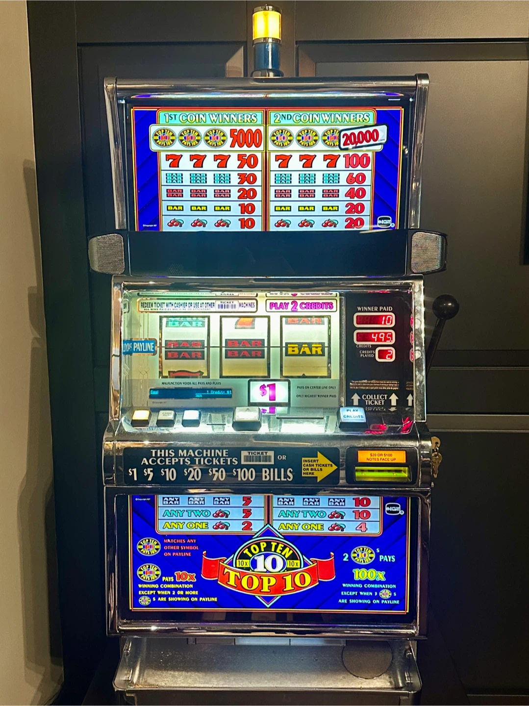 CASINO Slot Machine - Top Ten