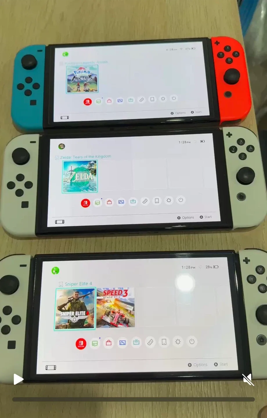 Nintendo Switch OLED image indicator(2)