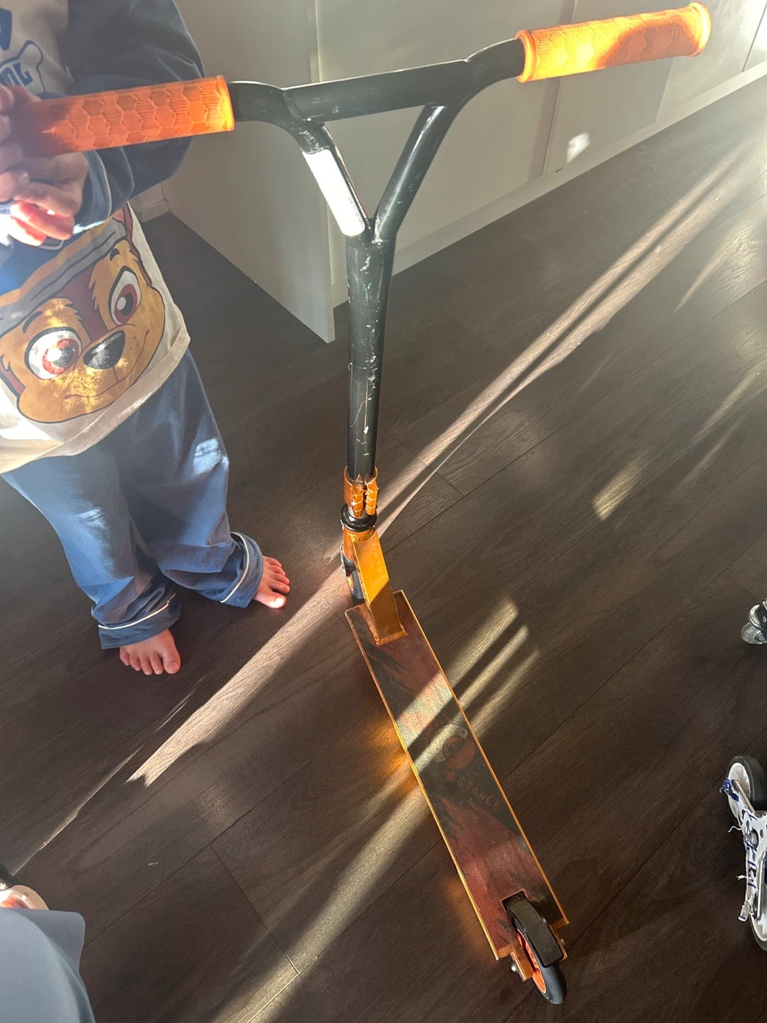 Freestyle Scooter - Black & Orange