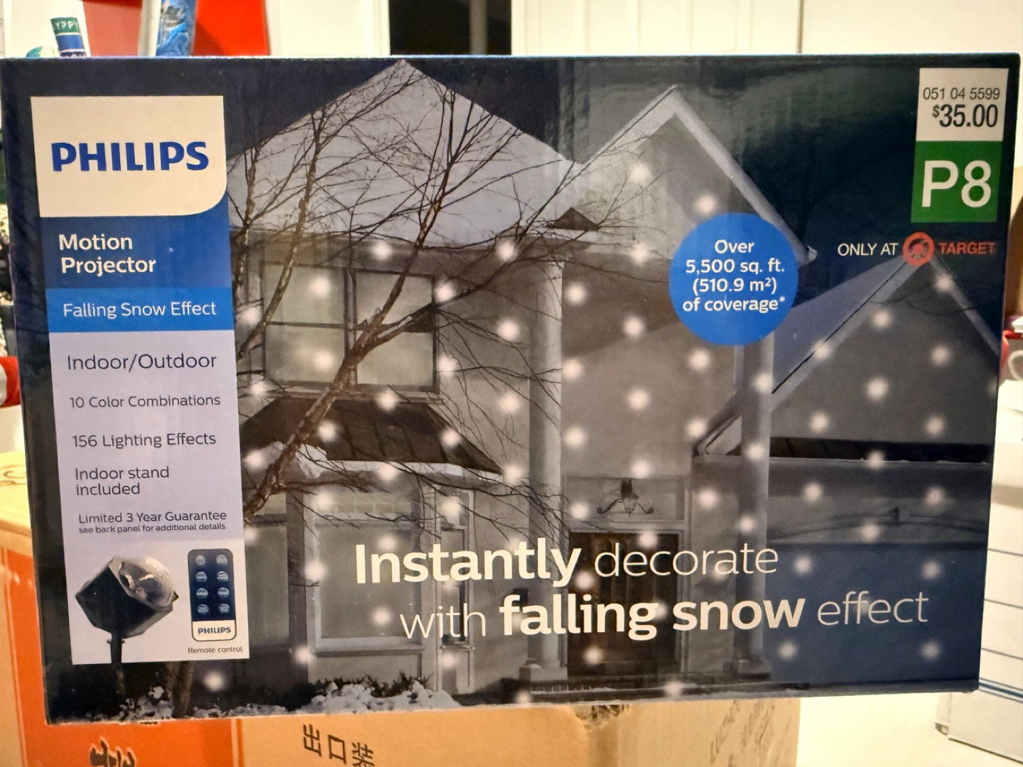 Philips Motion Projector - Falling Snow Effect