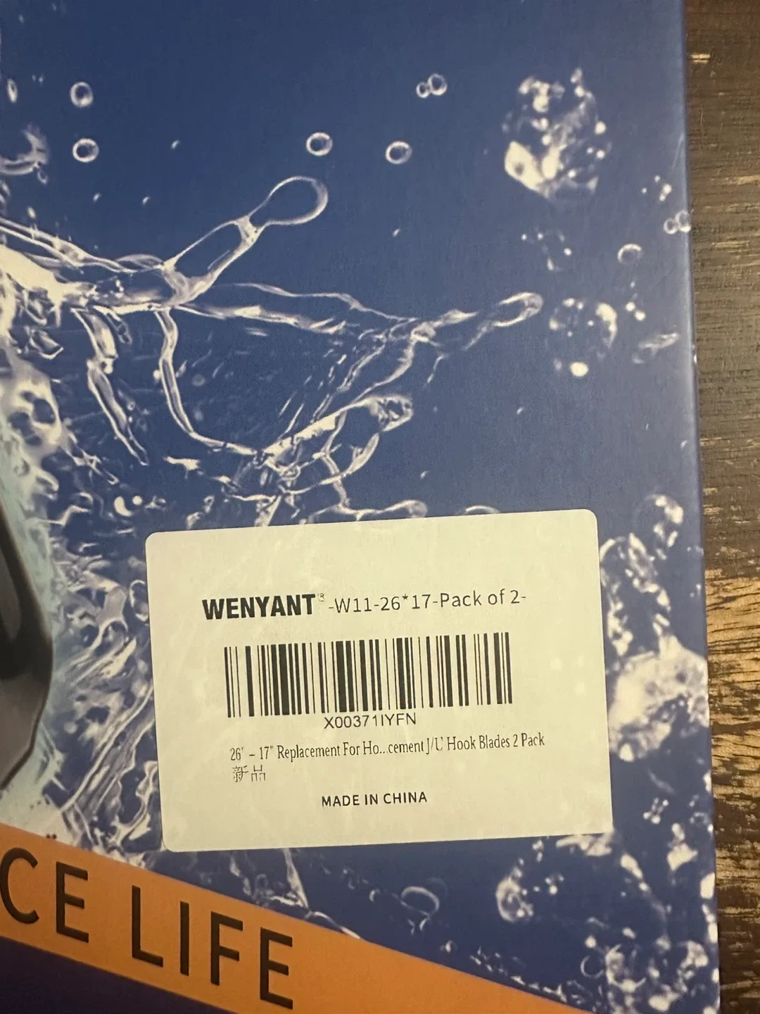 WENYANT Windscreen Wiper 26"-17" (Pair) image indicator(2)