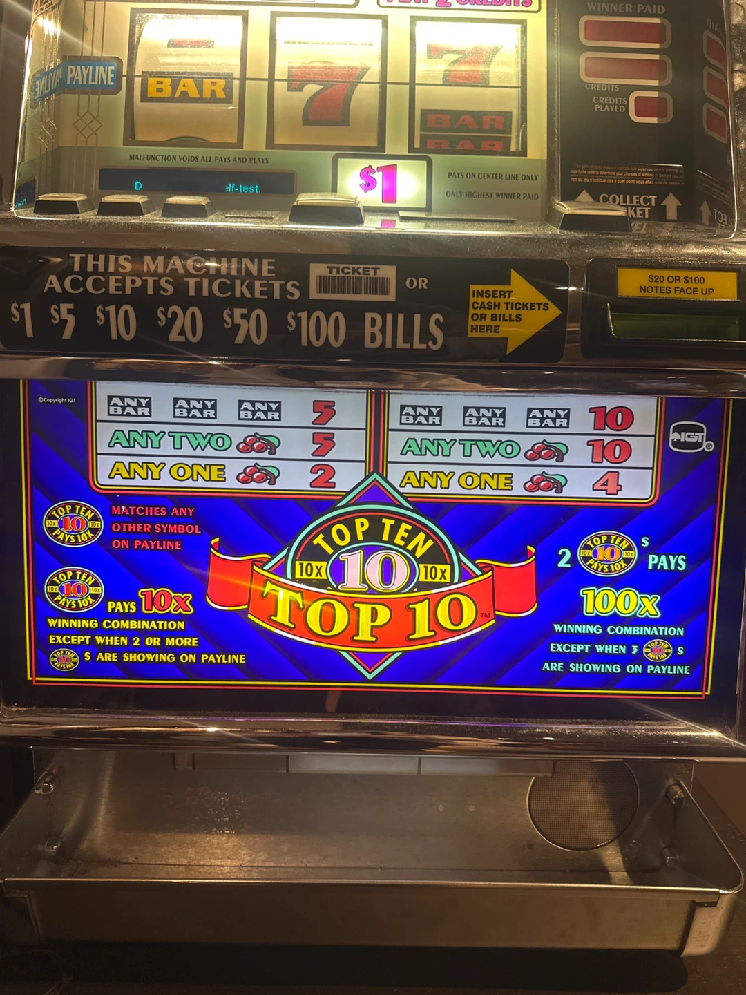 CASINO Slot Machine - Top Ten - photo 2