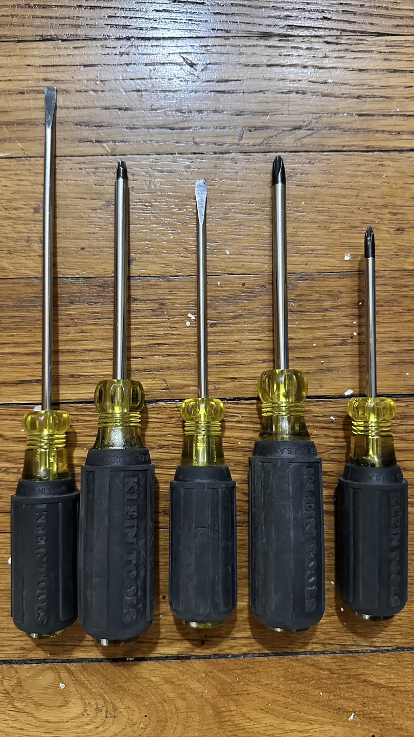 Klein Tools Screwdriver Set (5)