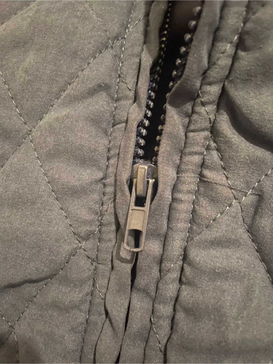 Quilted Navy Vest image indicator(3)