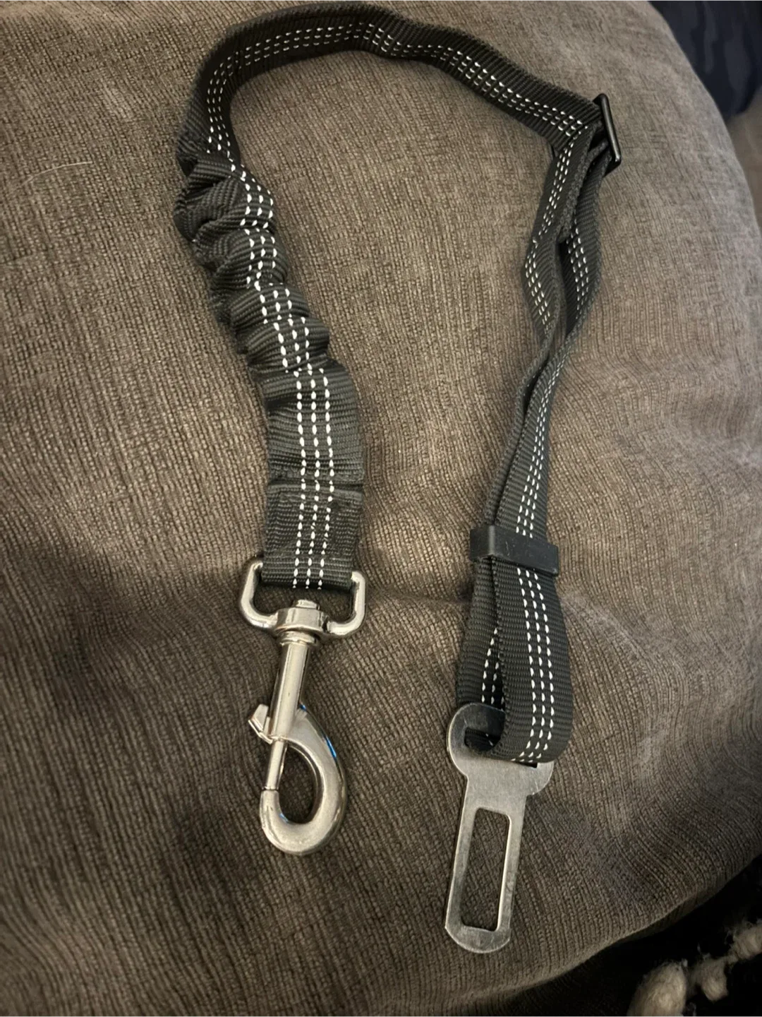 Slowton Dog Car Seat Belt - Black