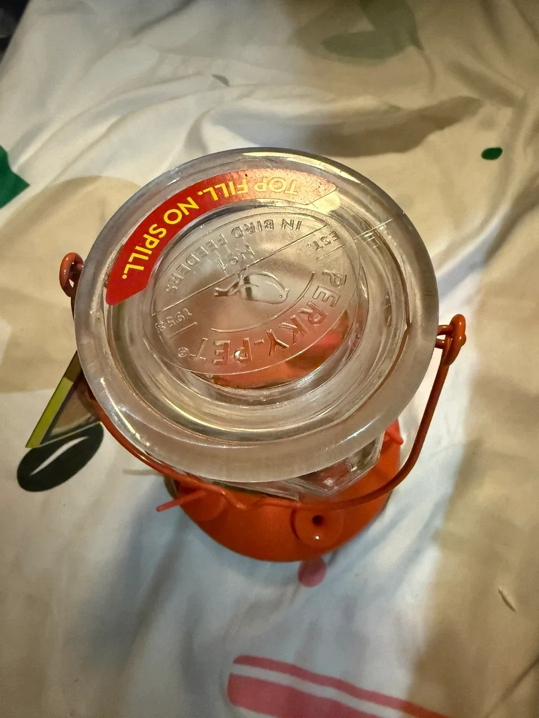 Perky-Pet Top Fill Fruit Trio Oriole Nectar Feeder image indicator(5)