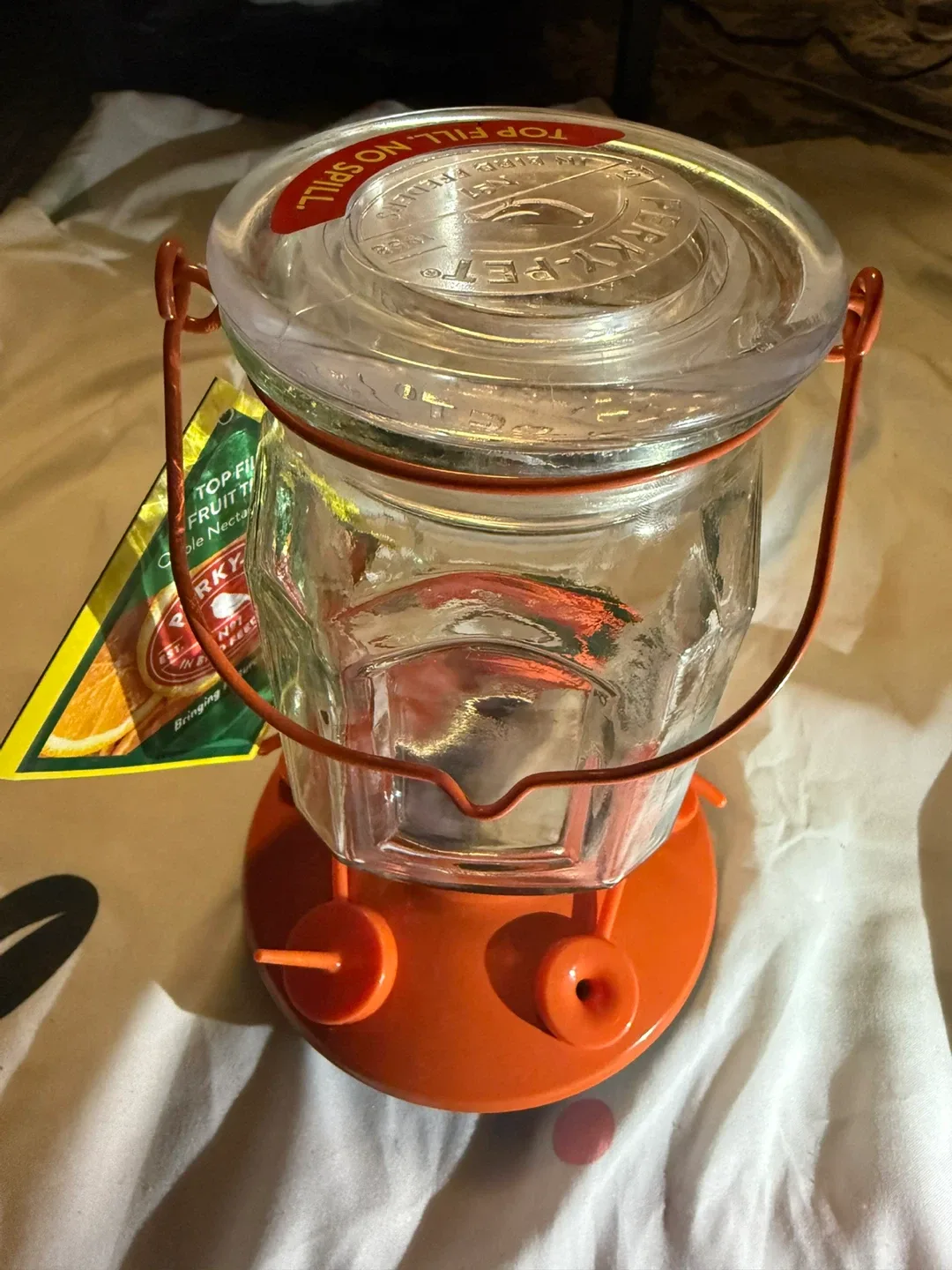 Perky-Pet Top Fill Fruit Trio Oriole Nectar Feeder image indicator(4)