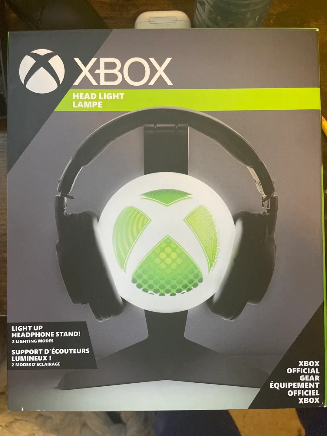 Xbox Headphone Stand with Light Up Logo