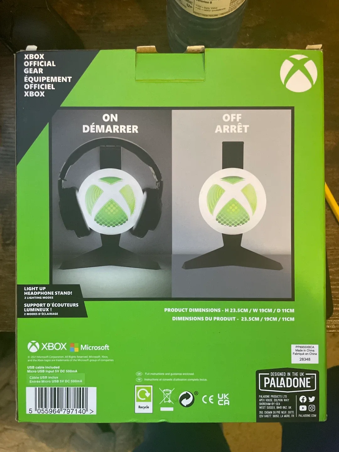 Xbox Headphone Stand with Light Up Logo image indicator(2)