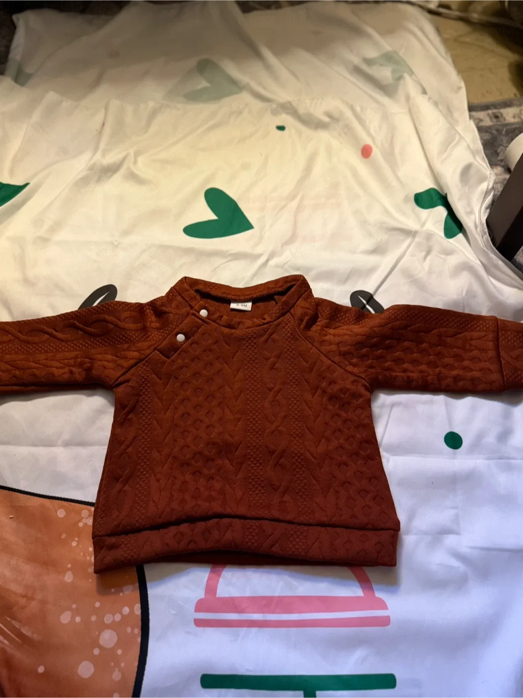 Brown Baby Sweater (3-6M) image indicator(2)