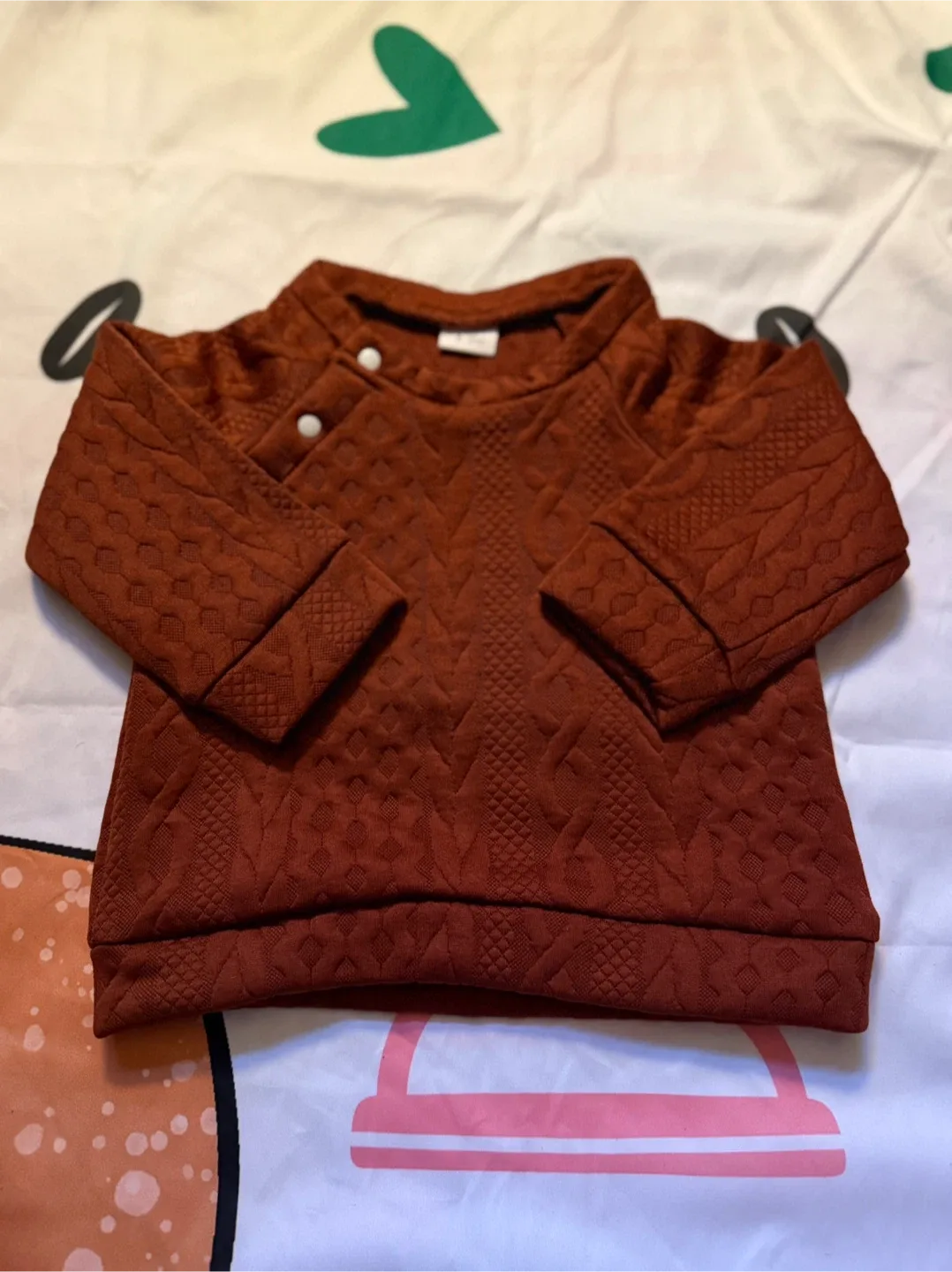 Brown Baby Sweater (3-6M) image indicator(4)